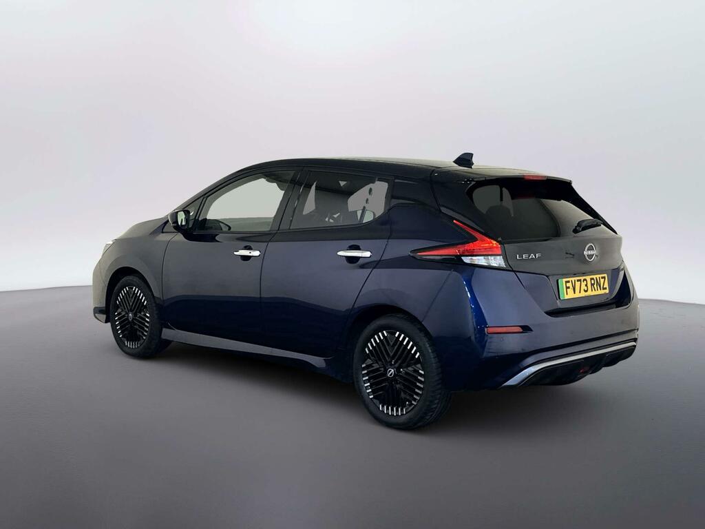 Nissan Leaf 39Kwh N-connecta Hatchback 150 FV73RNZ Blue #6