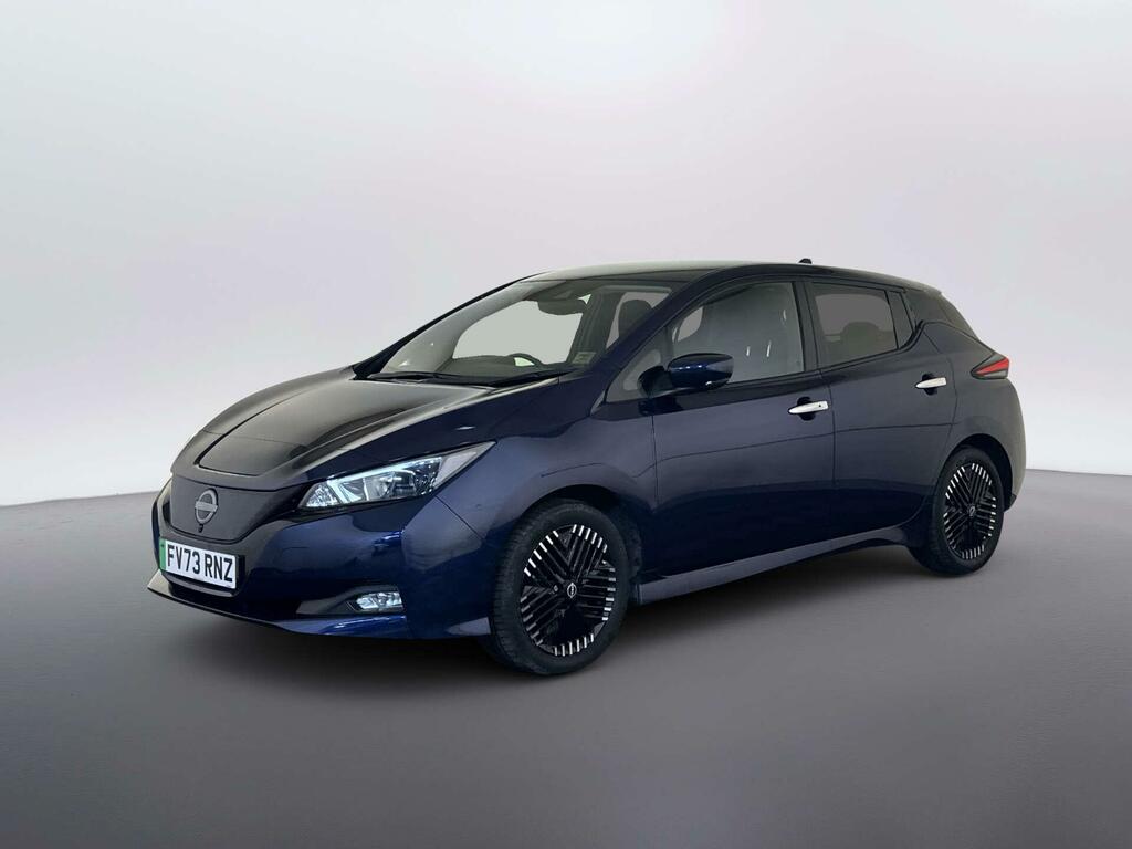 Nissan Leaf 39Kwh N-connecta Hatchback 150 FV73RNZ Blue #4