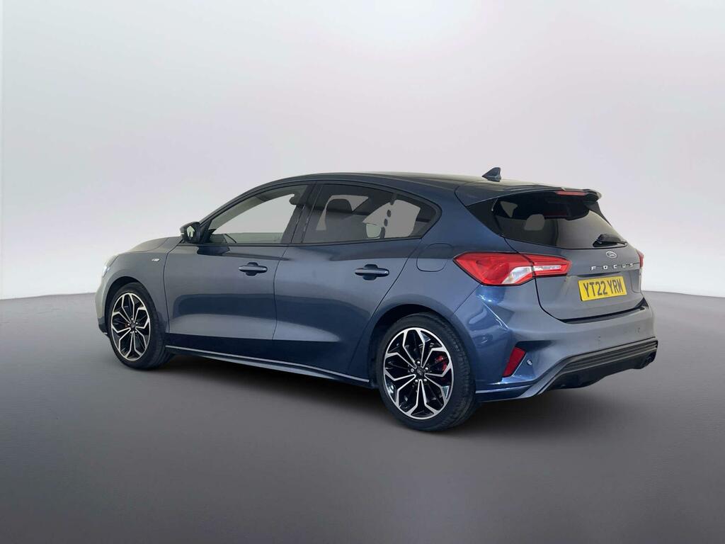 Ford Focus 1.0T Ecoboost St-line X Edition Hatchback Petr YT22YRM Blue #6