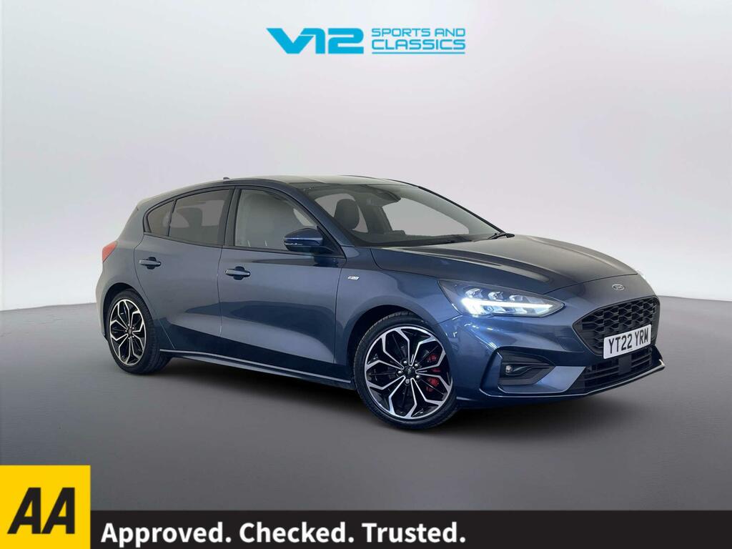 Ford Focus 1.0T Ecoboost St-line X Edition Hatchback Petr Blue