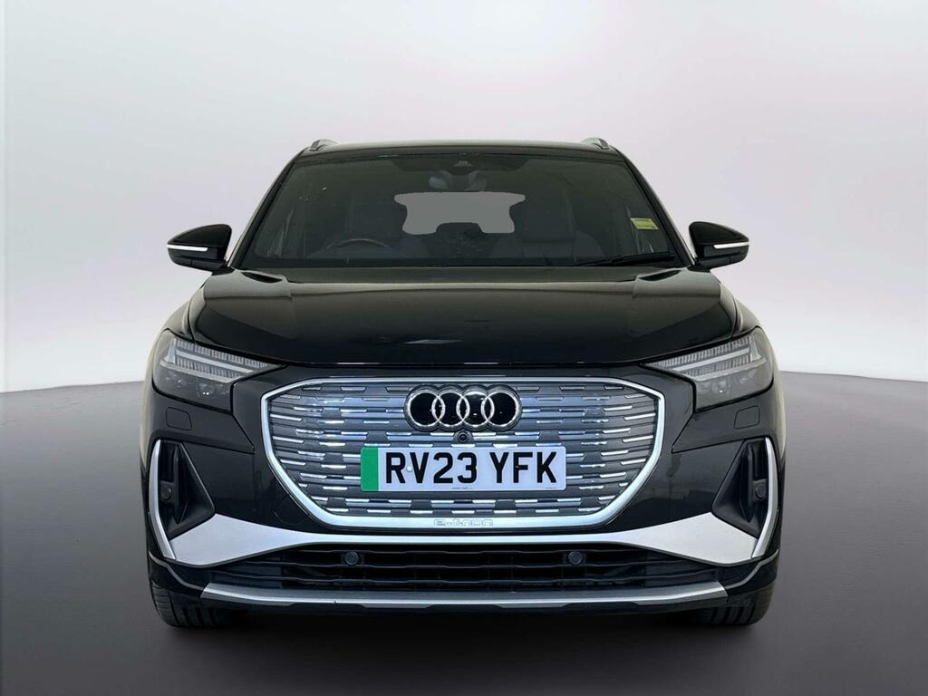 Audi Q4 E Tron 50 S Line Suv Quattro 82Kwh 299 RV23YFK Black #3