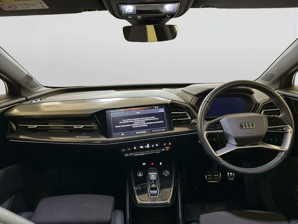 Audi Q4 E Tron 50 S Line Suv Quattro 82Kwh 299 RV23YFK Black #2