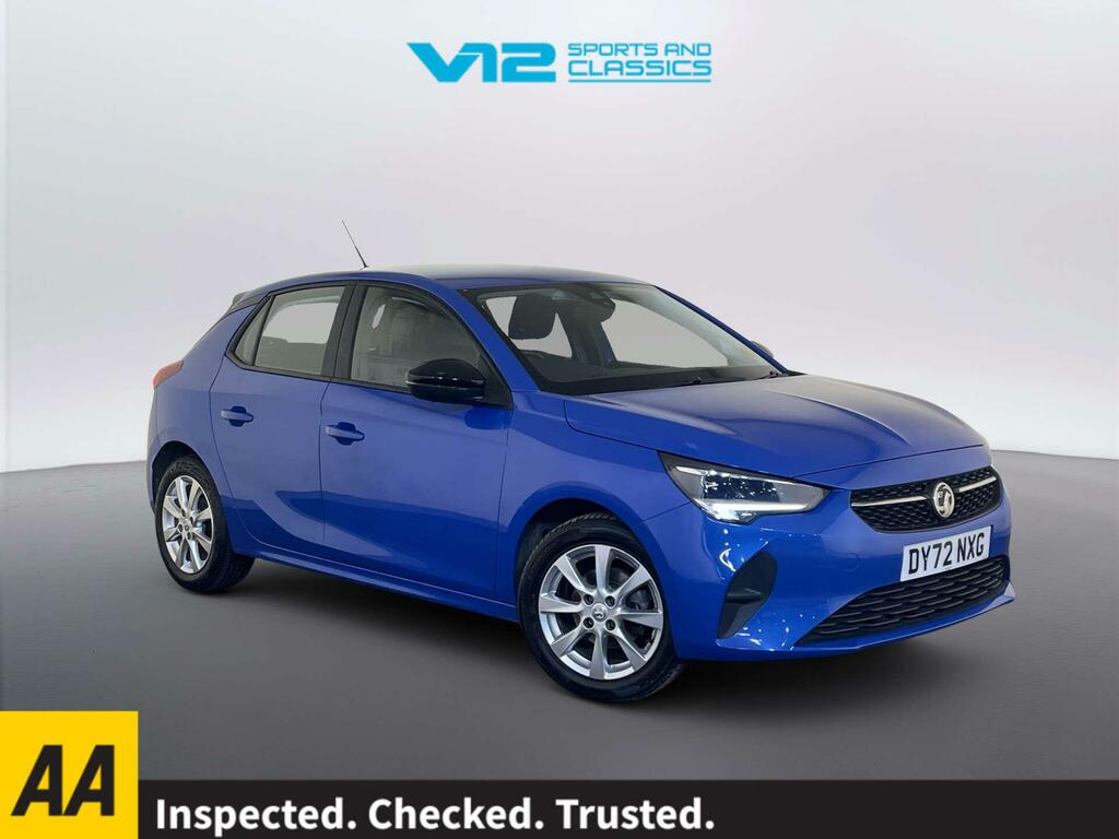 Vauxhall Corsa 1.2 Design Hatchback Euro 6 75 Blue