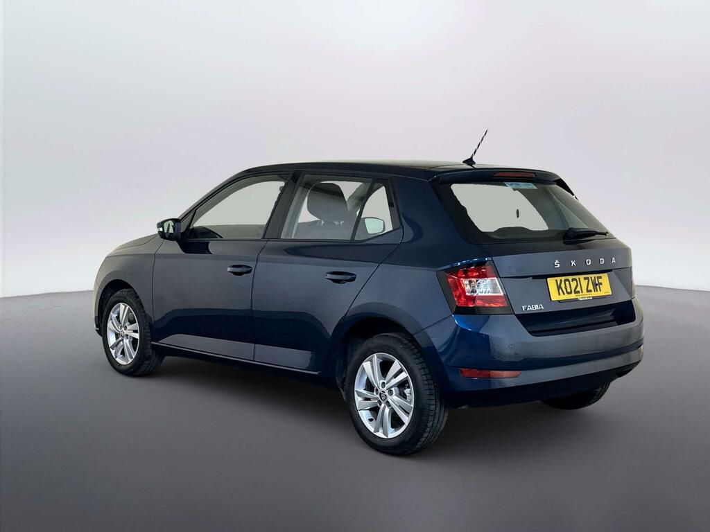 Skoda Fabia 1.0 Tsi Se Hatchback Dsg Euro 6 Ss Blue #6