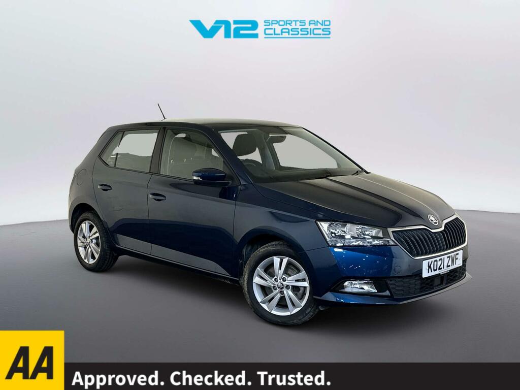 Skoda Fabia 1.0 Tsi Se Hatchback Dsg Euro 6 Ss Blue