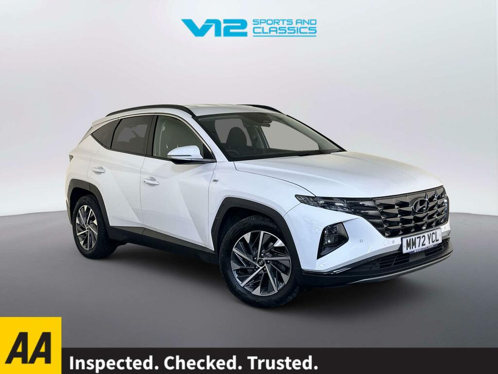 Hyundai Tucson 1.6 T-gdi Mhev Premium Suv Hybrid Dct E White