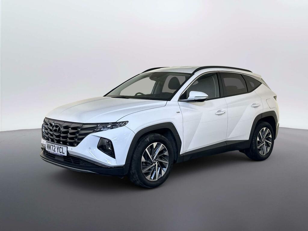 Hyundai Tucson 1.6 T-gdi Mhev Premium Suv Hybrid Dct E MM72YCL White #4