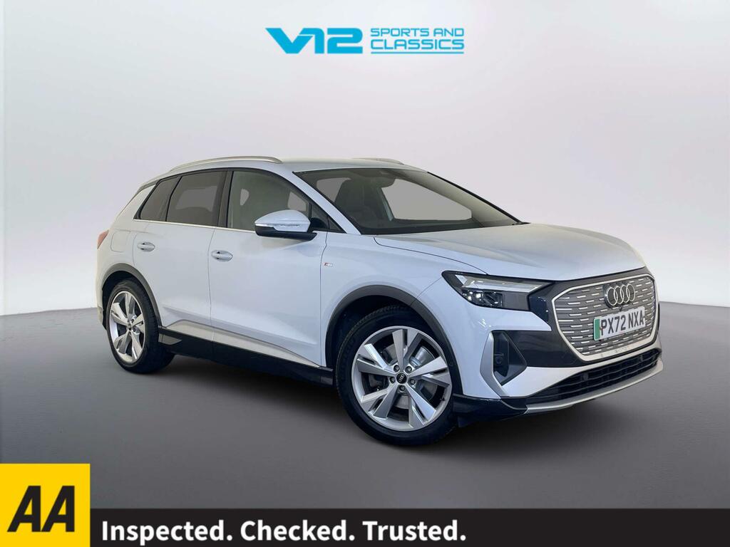 Audi Q4 E Tron 50 S Line Suv Quattro 82Kwh 299 White