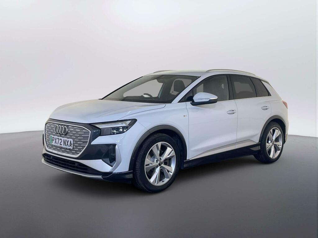 Audi Q4 E Tron 50 S Line Suv Quattro 82Kwh 299 PX72NXA White #4