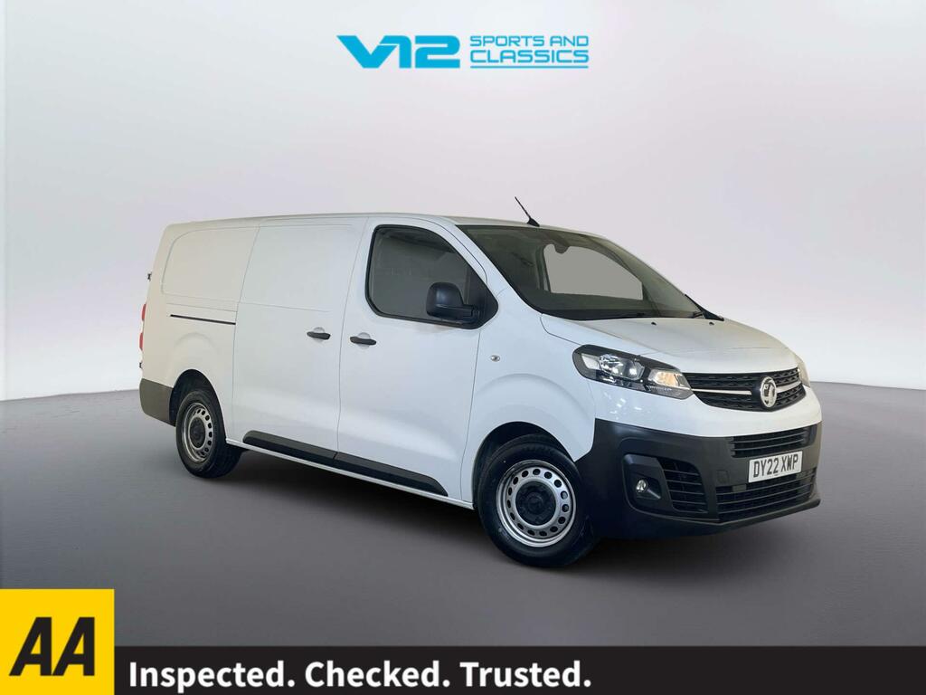 Vauxhall Vivaro 1.5 Turbo D 2900 Dynamic Panel Van 6Dr Manu White