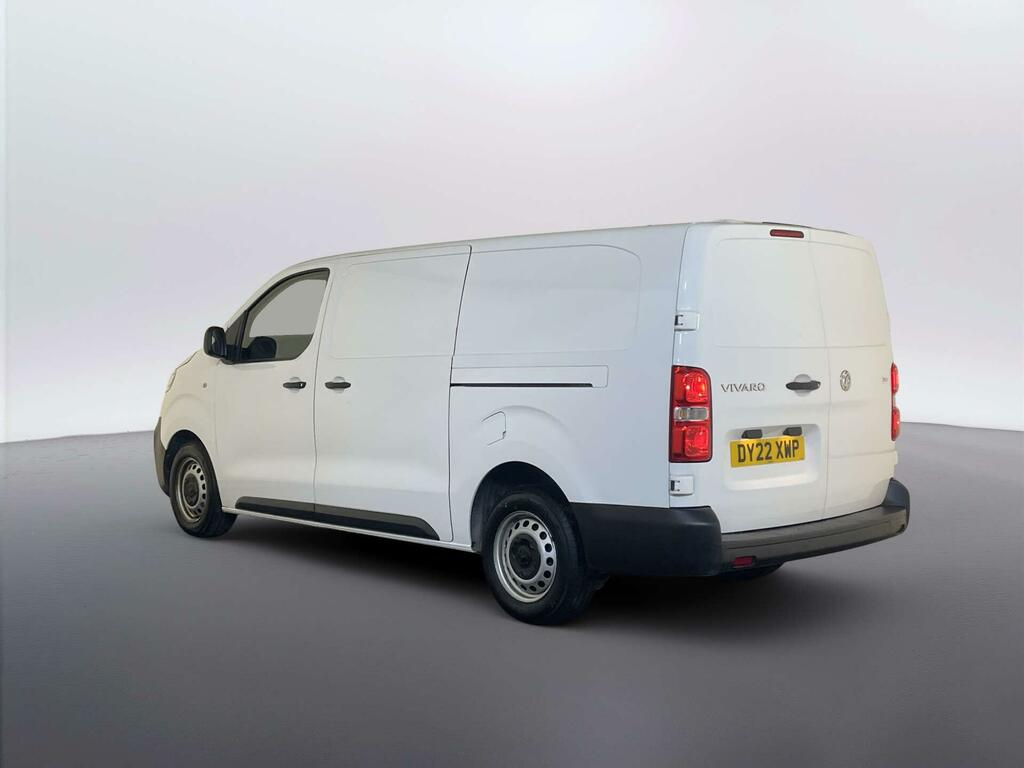 Vauxhall Vivaro 1.5 Turbo D 2900 Dynamic Panel Van 6Dr Manu DY22XWP White #6
