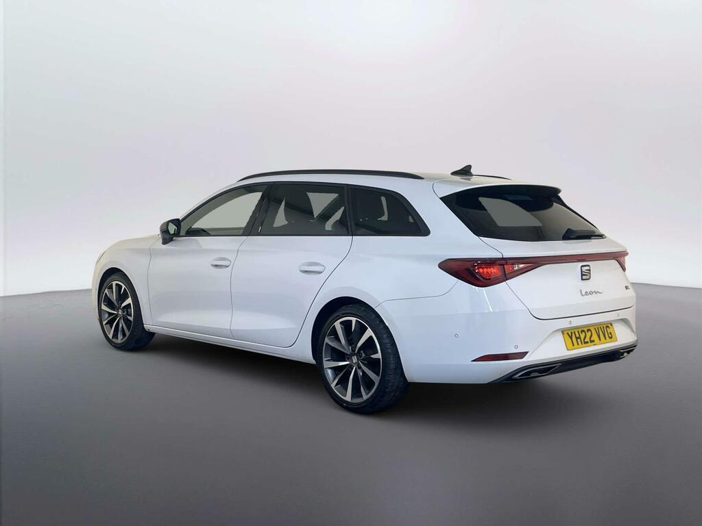 Seat Leon 1.5 Tsi Evo Fr Sport Estate Euro YH22VVG White #6