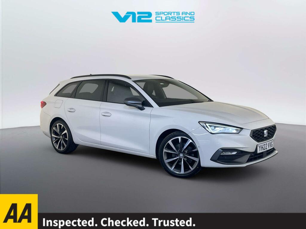 Seat Leon 1.5 Tsi Evo Fr Sport Estate Euro White