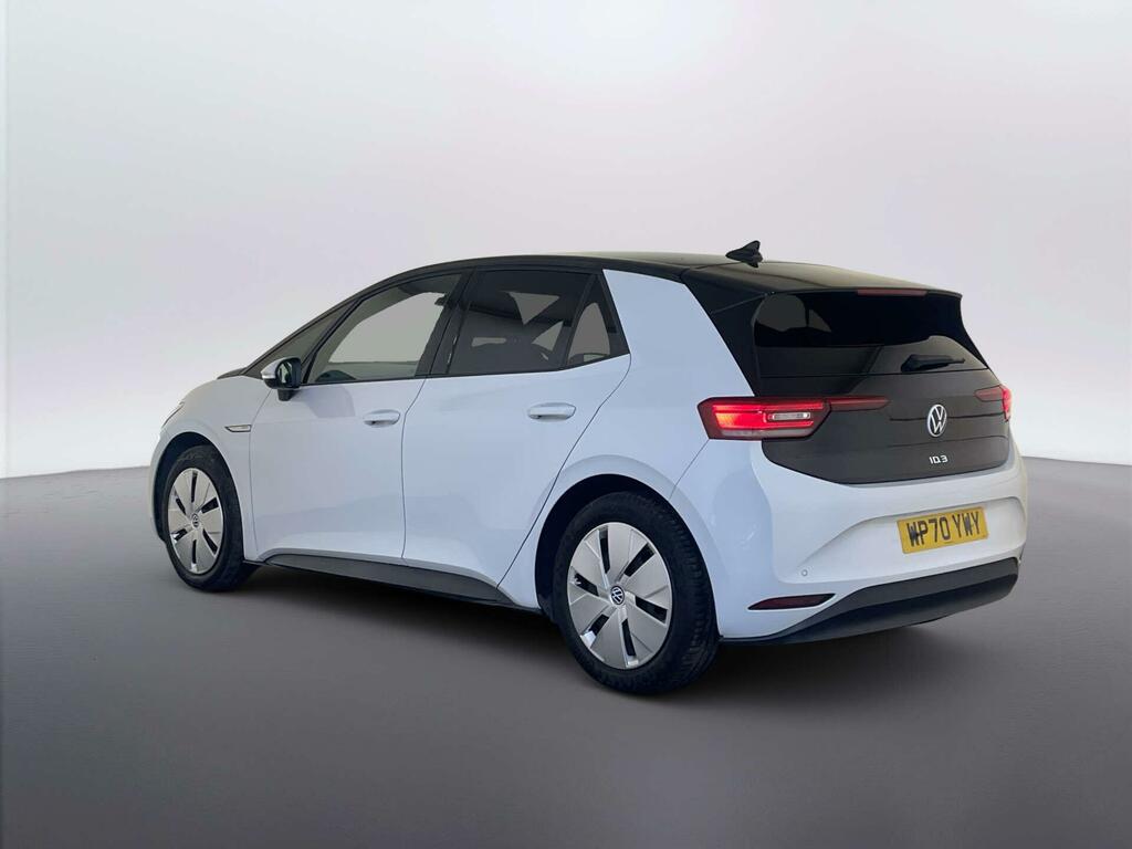 Volkswagen ID.3 Pro Performance 58Kwh Business Hatchback Elect WP70YWY White #6
