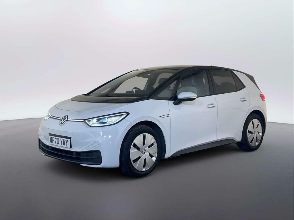 Volkswagen ID.3 Pro Performance 58Kwh Business Hatchback Elect WP70YWY White #4