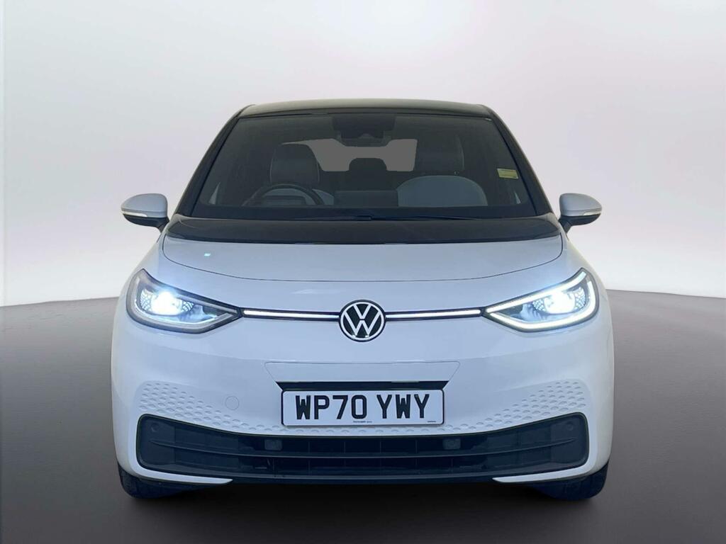 Volkswagen ID.3 Pro Performance 58Kwh Business Hatchback Elect WP70YWY White #3