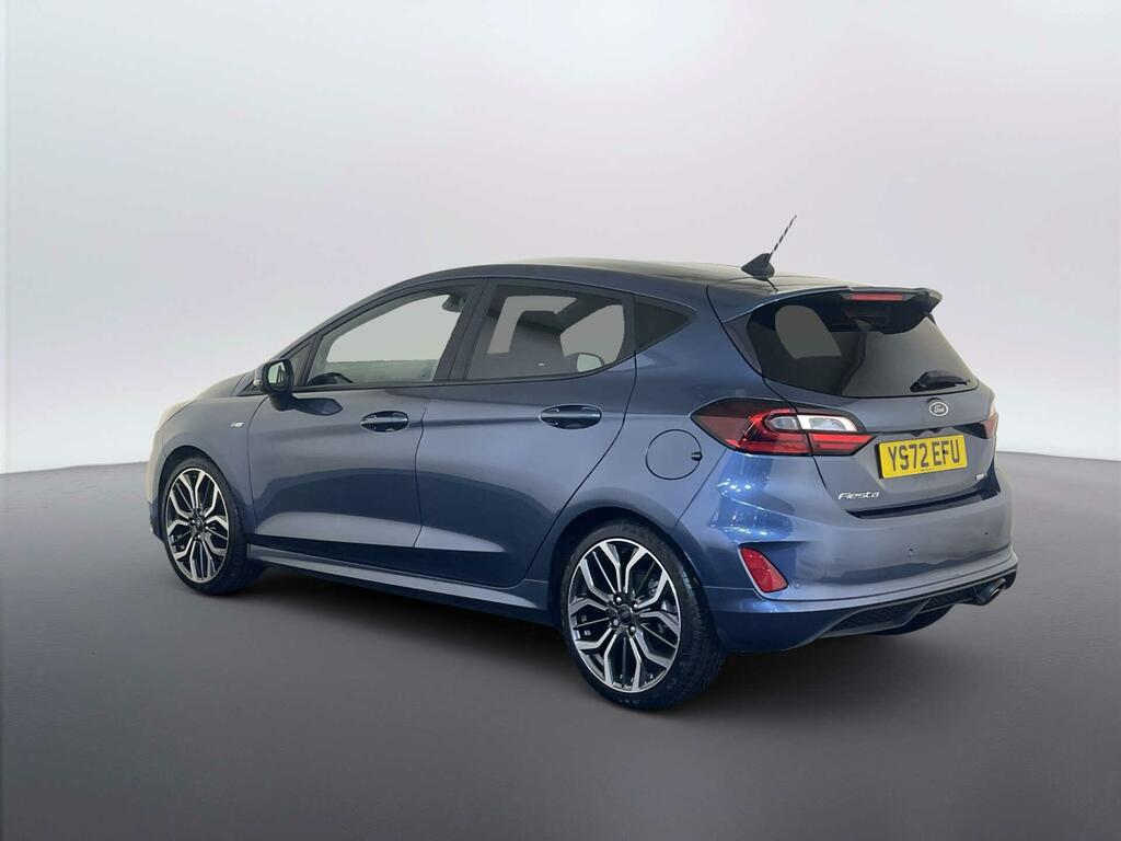 Ford Fiesta 1.0T Ecoboost Mhev St-line X Edition Hatchback YS72EFU Blue #6