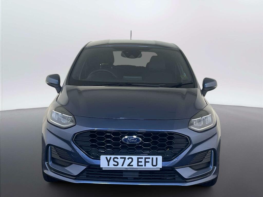 Ford Fiesta 1.0T Ecoboost Mhev St-line X Edition Hatchback YS72EFU Blue #3
