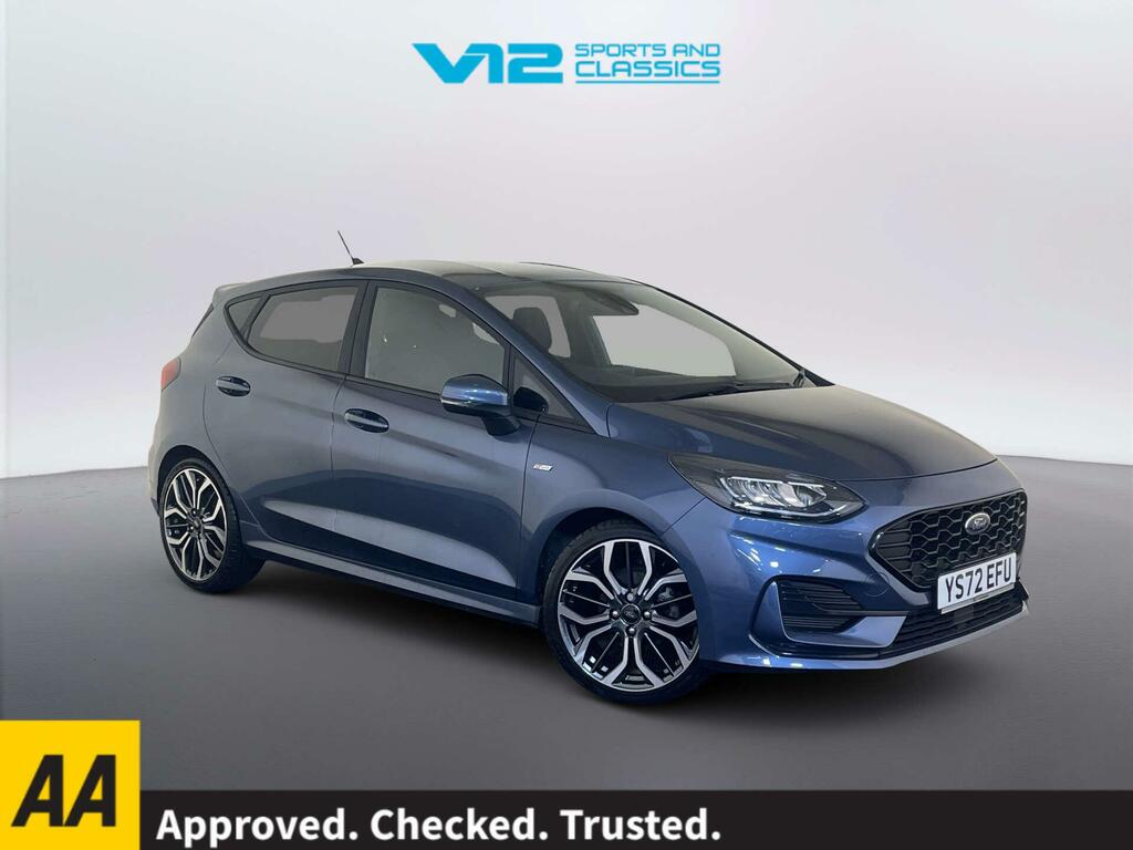 Ford Fiesta 1.0T Ecoboost Mhev St-line X Edition Hatchback Blue
