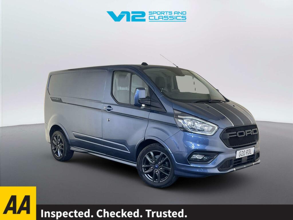 Ford Transit Custom 2.0 290 Ecoblue Sport Panel Van Blue