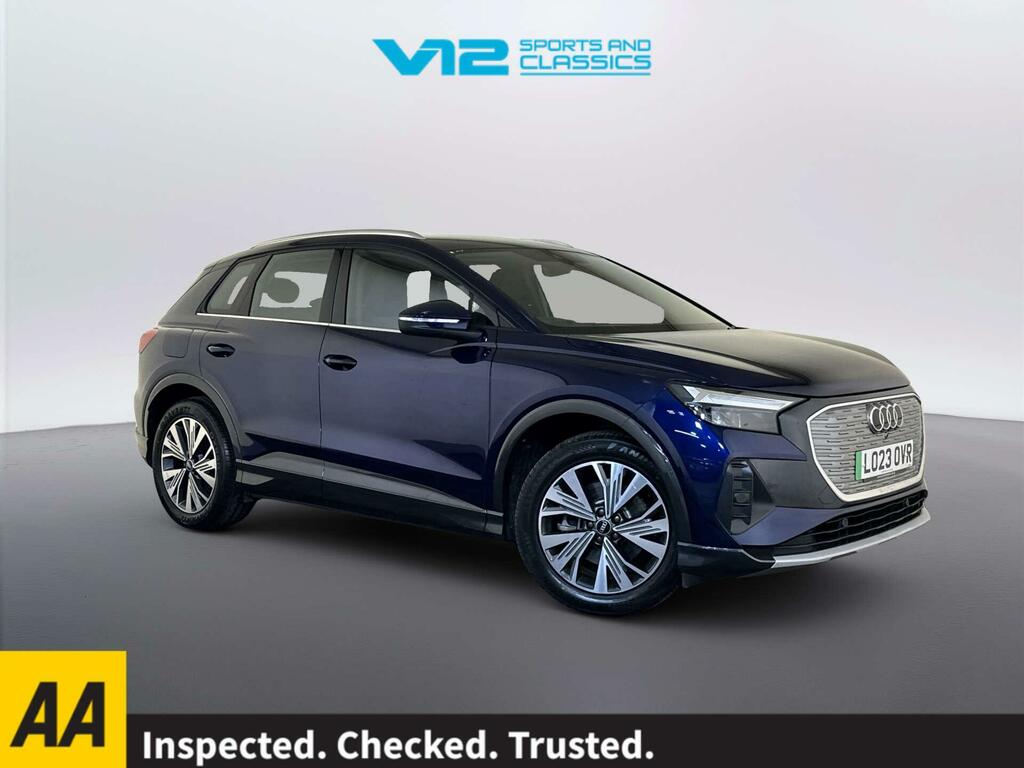 Audi Q4 E Tron 35 Sport Suv 55Kwh 170 Ps Blue