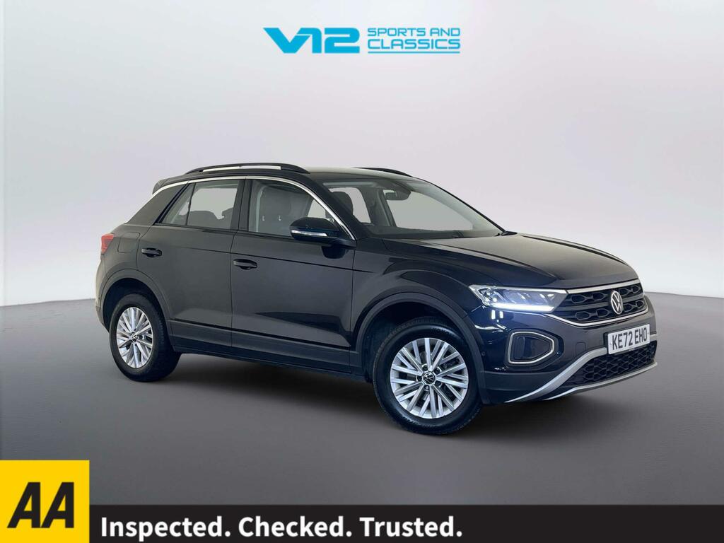 Volkswagen T-Roc 1.5 Tsi Life Suv Euro 6 Ss 1 Black
