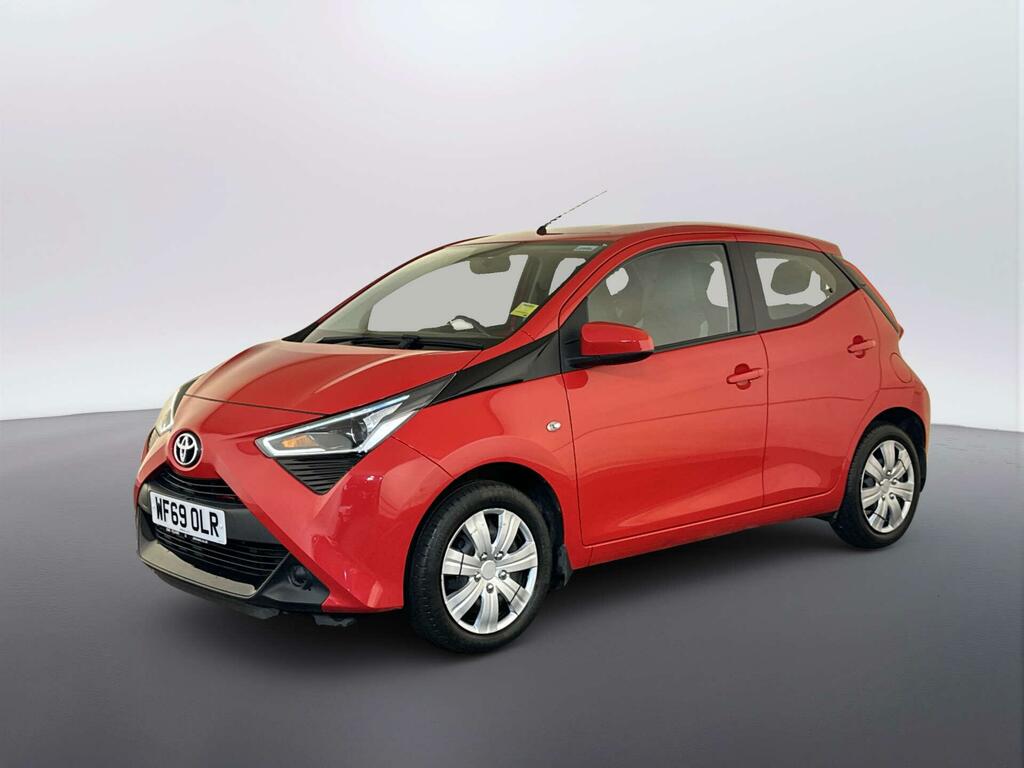 Toyota Aygo 1.0 Vvt-i X-play Hatchback X-shift Euro WF69OLR Red #4
