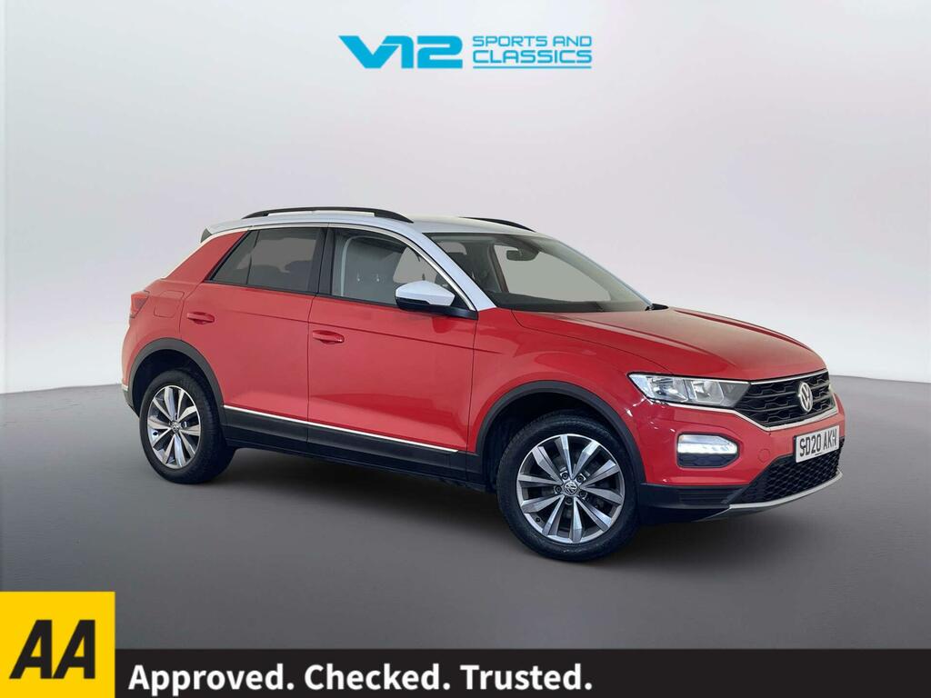 Volkswagen T-Roc 1.0 Tsi Design Euro 6 Ss Red