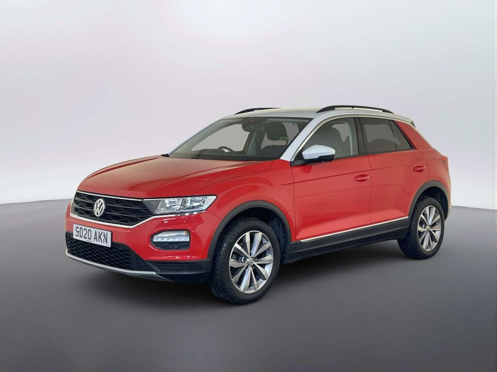 Volkswagen T-Roc 1.0 Tsi Design Euro 6 Ss SD20AKN Red #4