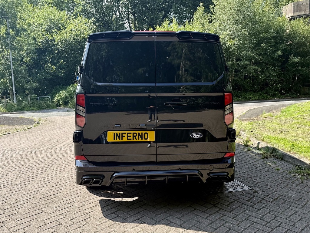 Ford Transit Custom 320 Limited L1h1 Dciv Ecoblue Black #5
