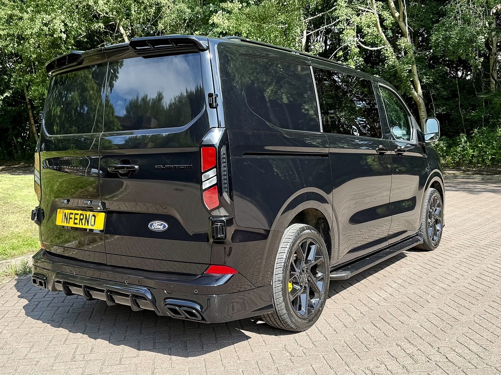 Ford Transit Custom 320 Limited L1h1 Dciv Ecoblue Black #3