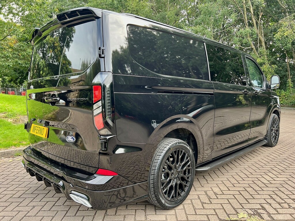 Ford Transit Custom 320 Limited L2h1 Dciv Ecoblue Black #4