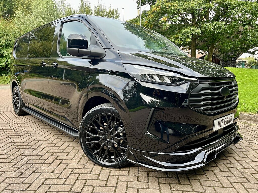 Ford Transit Custom 320 Limited L2h1 Dciv Ecoblue Black #2