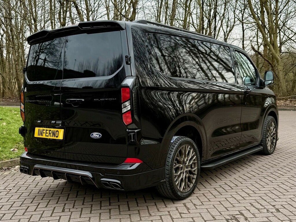 Ford Transit Custom 280S Limited L1h1 Pv Ecoblue Black #3
