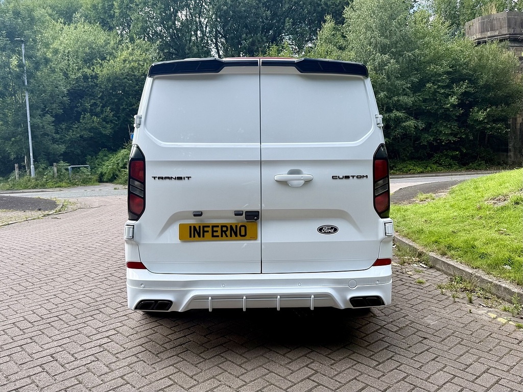 Ford Transit Custom 300 Ecoblue Limited White #5