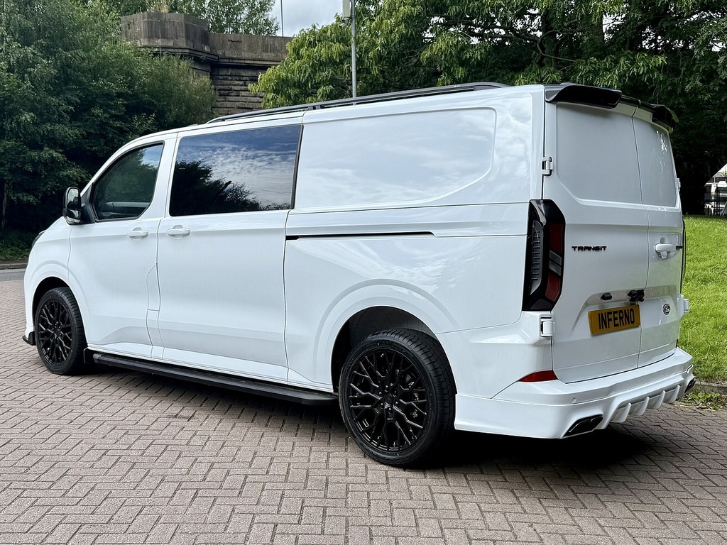 Ford Transit Custom 300 Ecoblue Limited White #6