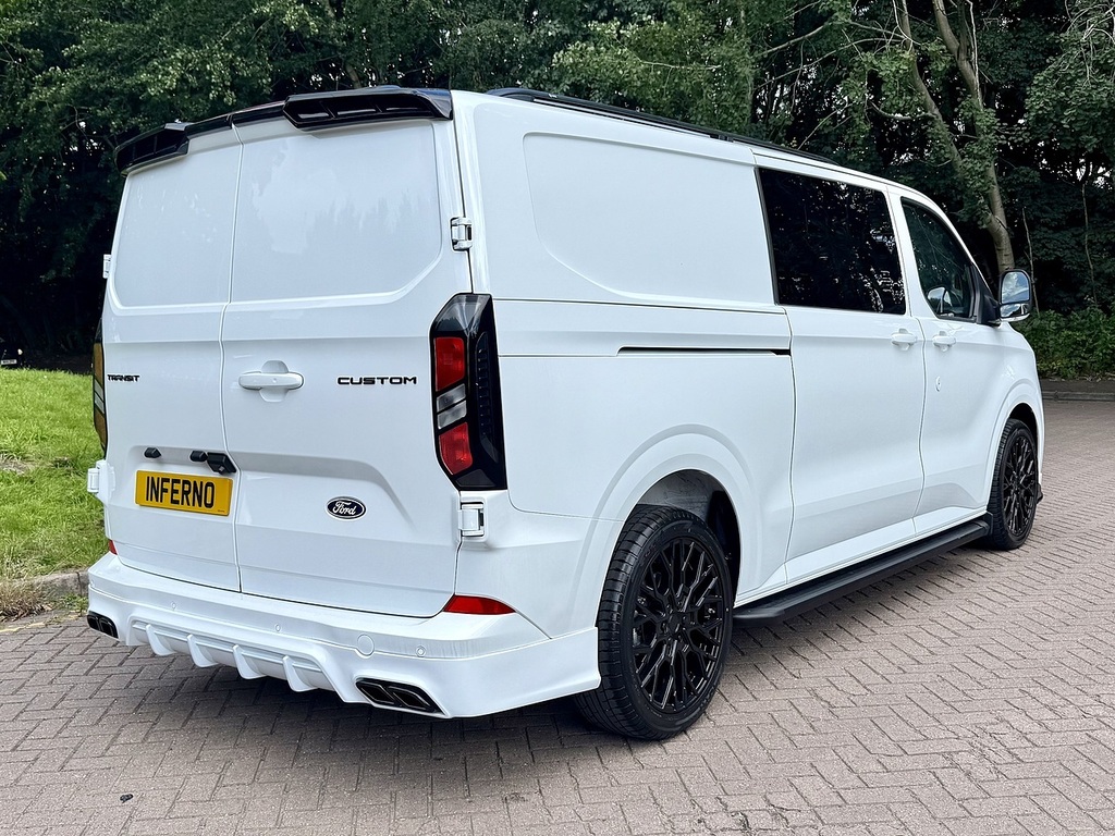 Ford Transit Custom 300 Ecoblue Limited White #3