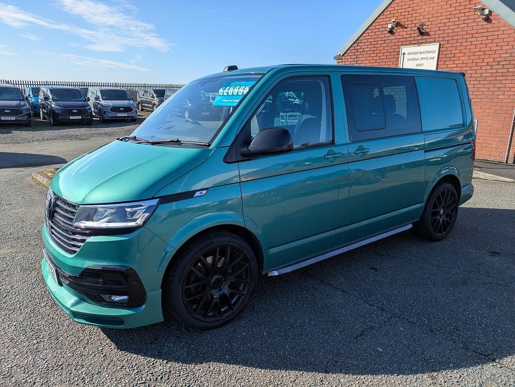 Volkswagen Transporter Tdi T32 Highline RK70OGZ Green #3