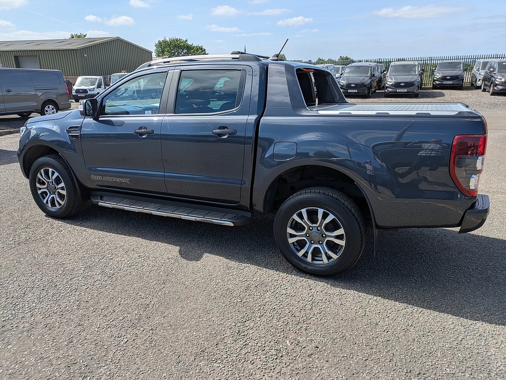 Ford Ranger Ecoblue Wildtrak HS21OUK Blue #4