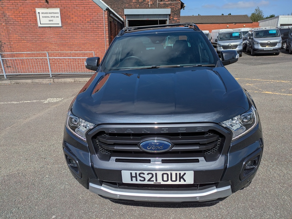 Ford Ranger Ecoblue Wildtrak HS21OUK Blue #2