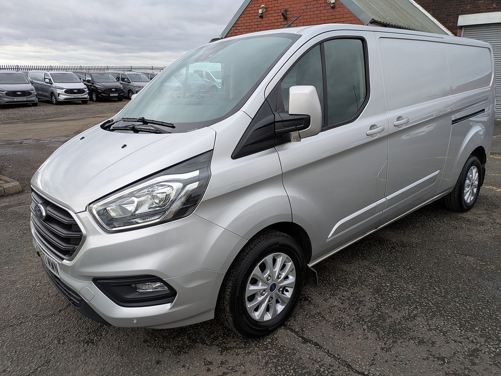 Ford Transit Custom 300 Ecoblue Limited YO23MWN Silver #3