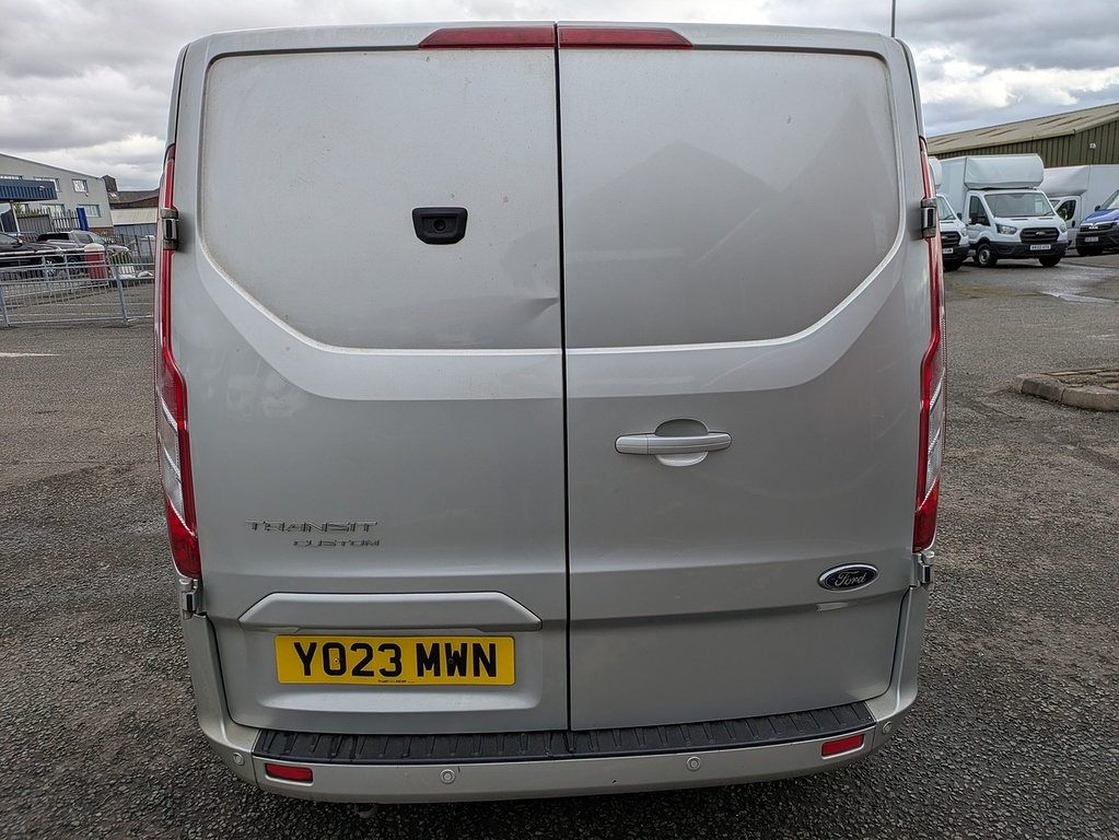 Ford Transit Custom 300 Ecoblue Limited YO23MWN Silver #6