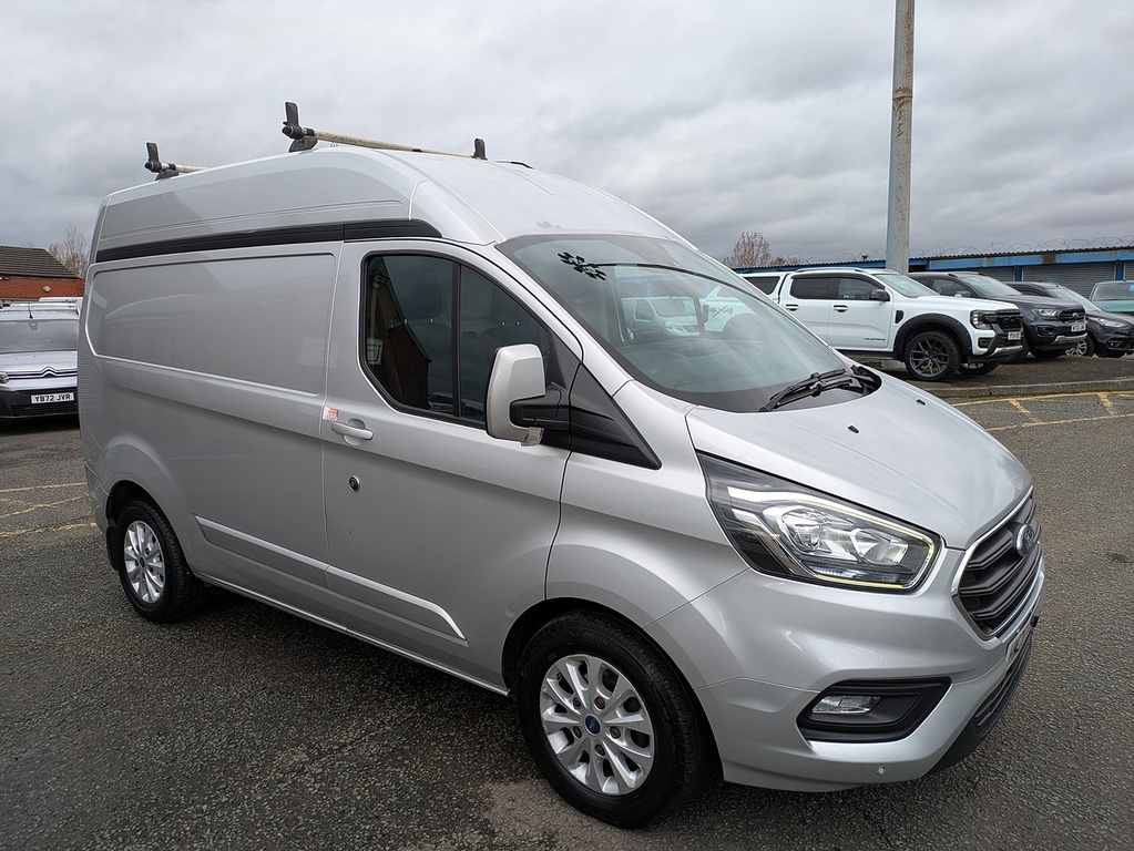 Ford Transit Custom 300 Ecoblue Limited HW20UHP Silver