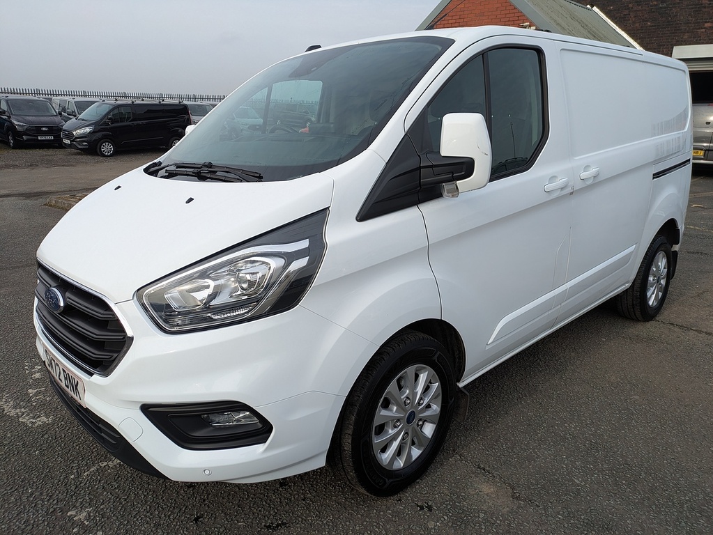 Ford Transit Custom 280 Ecoblue Limited SM72BNK White #3