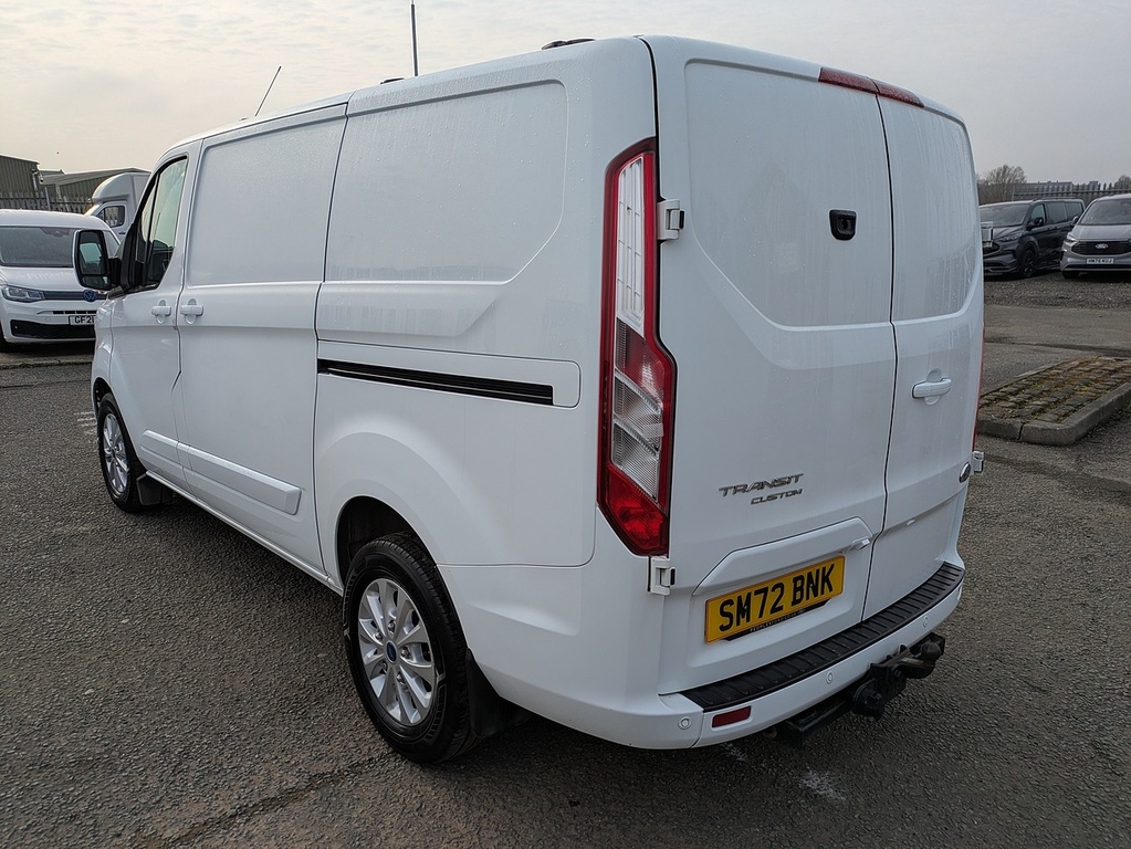 Ford Transit Custom 280 Ecoblue Limited SM72BNK White #5
