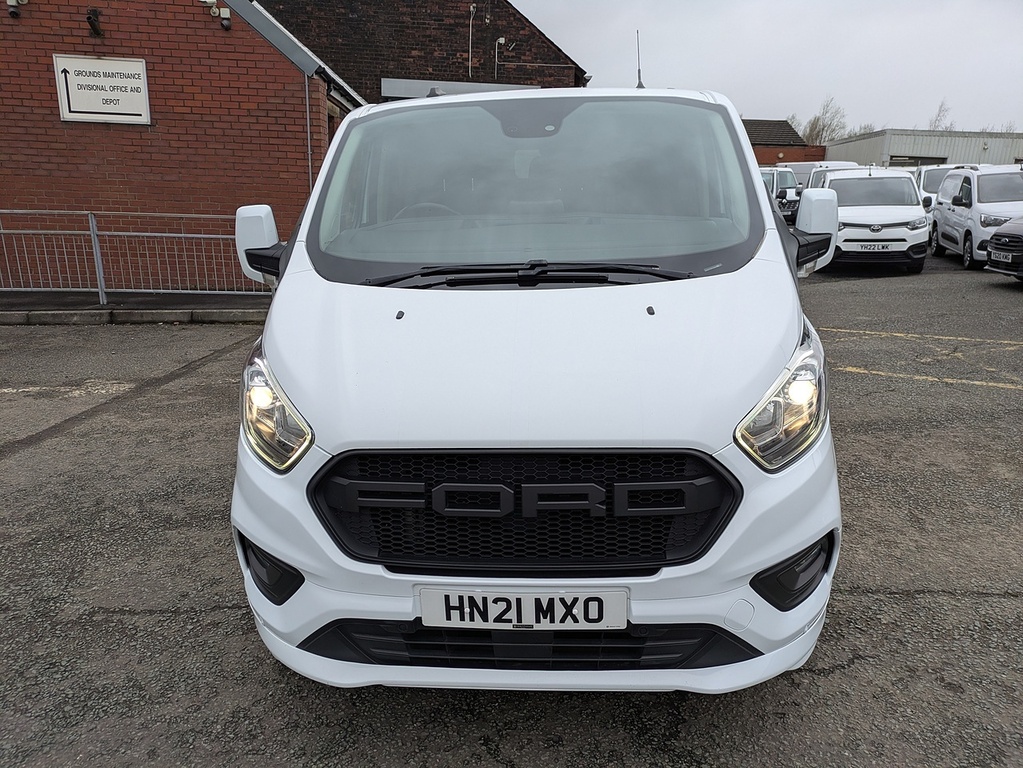 Ford Transit Custom 320 Ecoblue Limited HN21MXO White #2