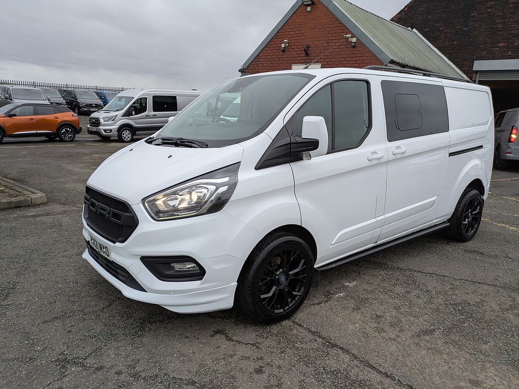 Ford Transit Custom 320 Ecoblue Limited HN21MXO White #3