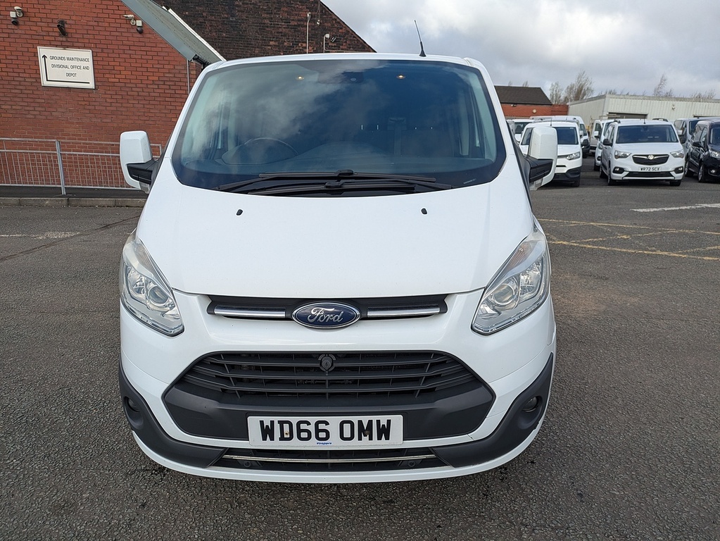 Ford Transit Custom Tdci 290 Limited WD66OMW White #2