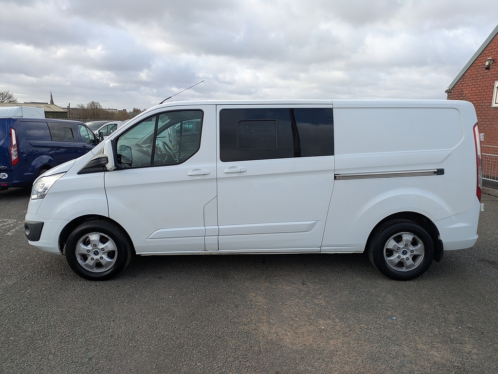 Ford Transit Custom Tdci 290 Limited WD66OMW White #4