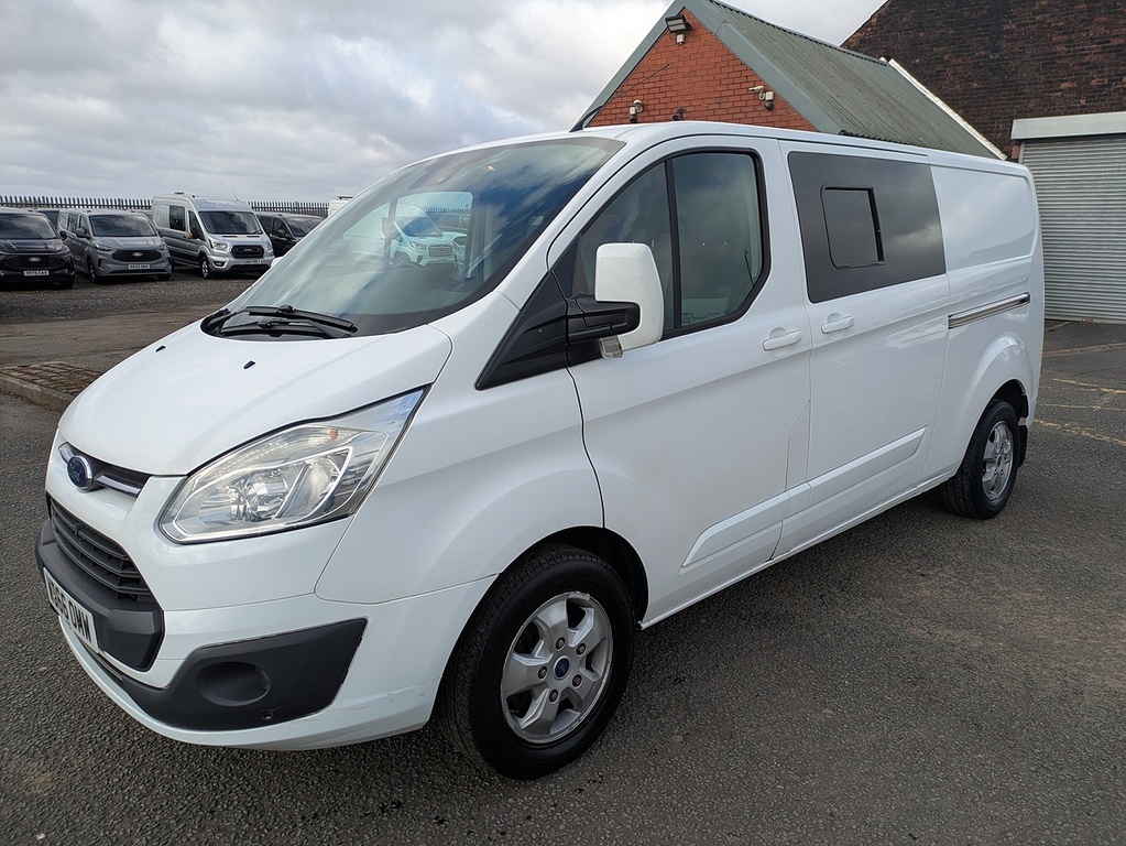 Ford Transit Custom Tdci 290 Limited WD66OMW White #3